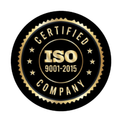 ISO 9001:2015 seal